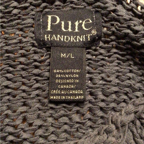 Dark grey knit sweater - Picture 2 of 2